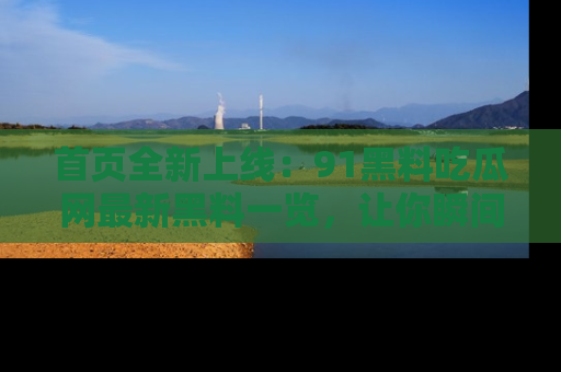 首页全新上线:91黑料吃瓜网最新黑料一览,让你瞬间掌握