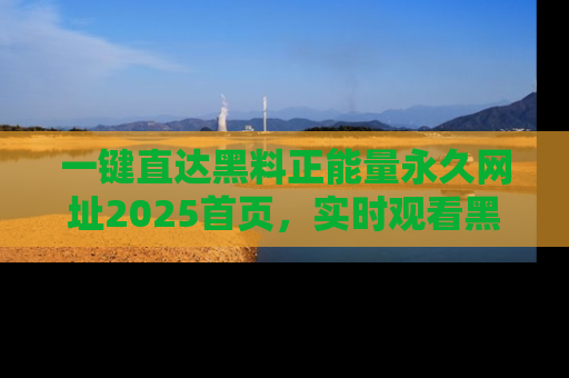 一键直达黑料正能量永久网址2025首页，实时观看黑料大汇总