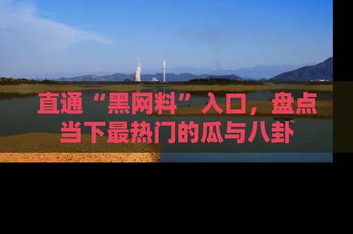 直通“黑网料”入口,盘点当下最热门的瓜与八卦