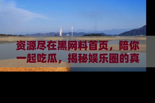 资源尽在黑网料首页,陪你一起吃瓜,揭秘娱乐圈的真实内幕